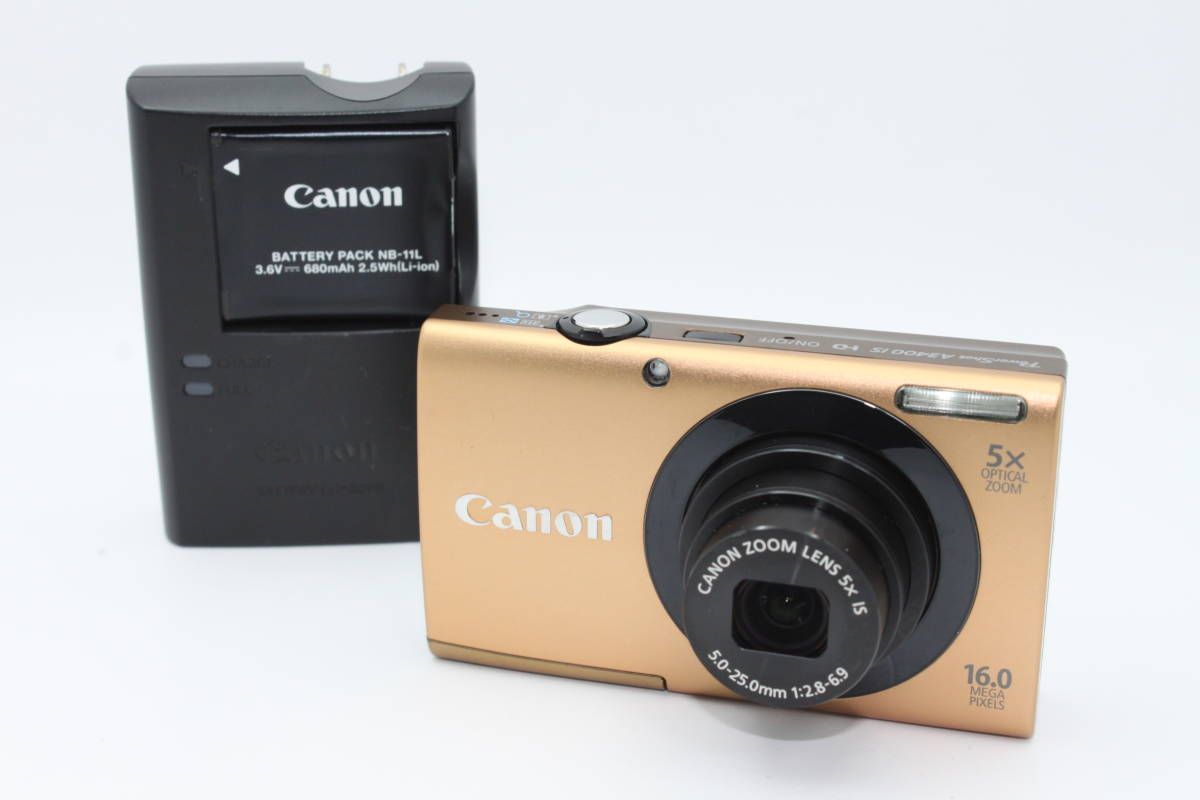 Canon PowerShot A3400 IS コンパクトデジタルカメジャンク Canon PowerShot A3400 IS Digital Camera Silver | eBay