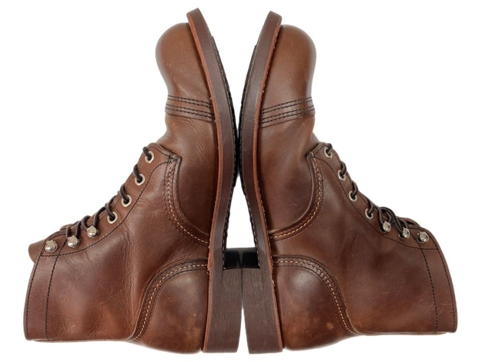 レッドウィング レザー 7D ブラック メンズ ブーツ レッドウィング RED