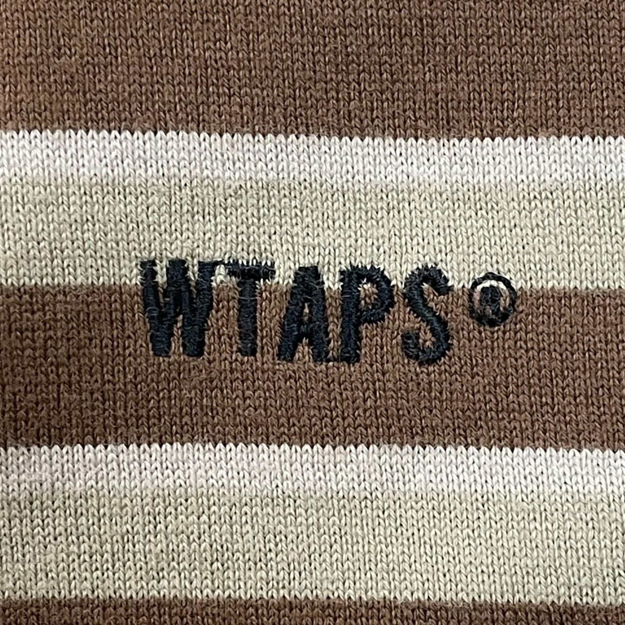 WTAPS 20SS VASQUE POLO SS 02 SHIRT COTTON ボーダー ポロシャツ 