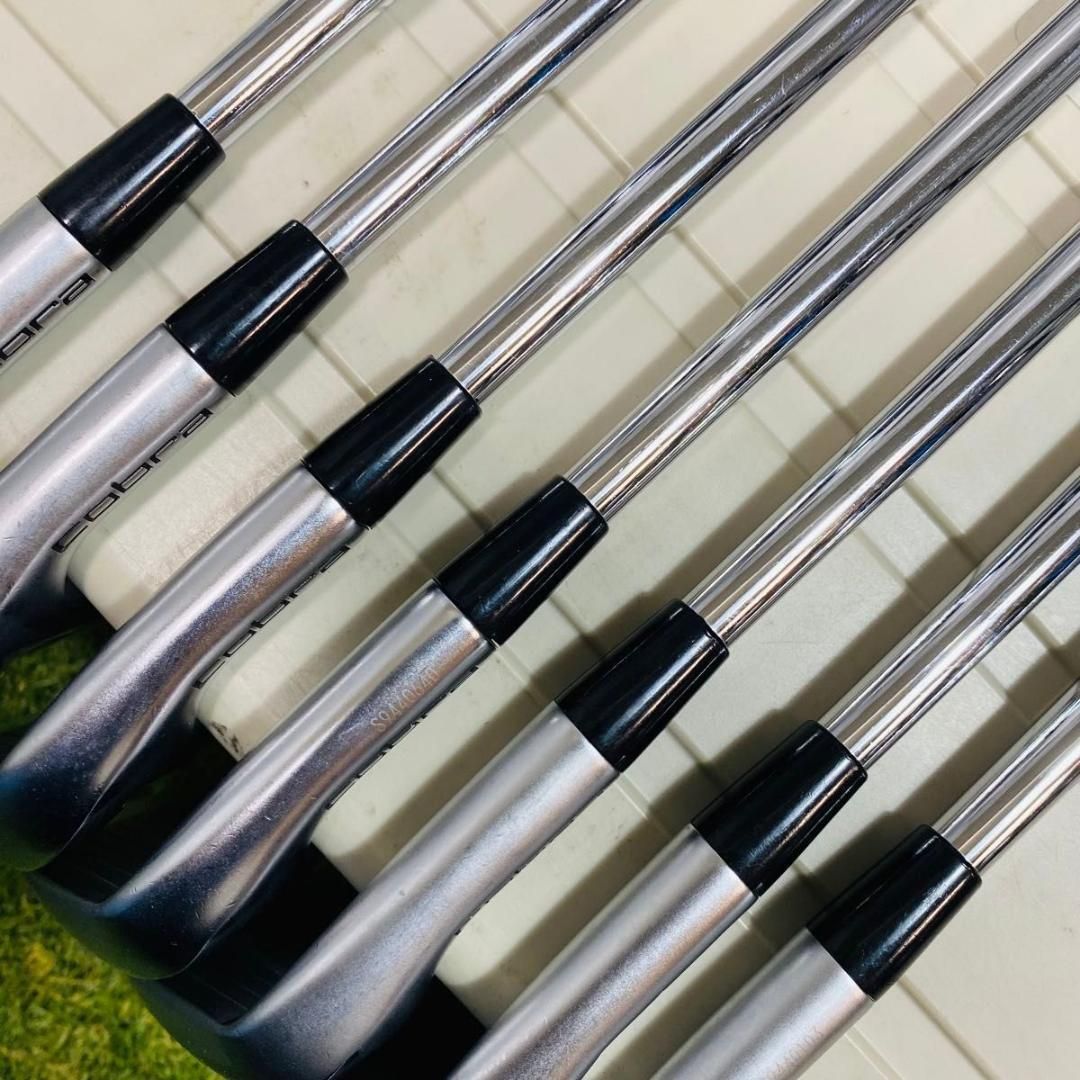 【良品】コブラ キングフォージドテック メンズアイアンセット 7本 スチール S Amazon.co.jp: コブラ KING Forged Tec Irons アイアンセット 7