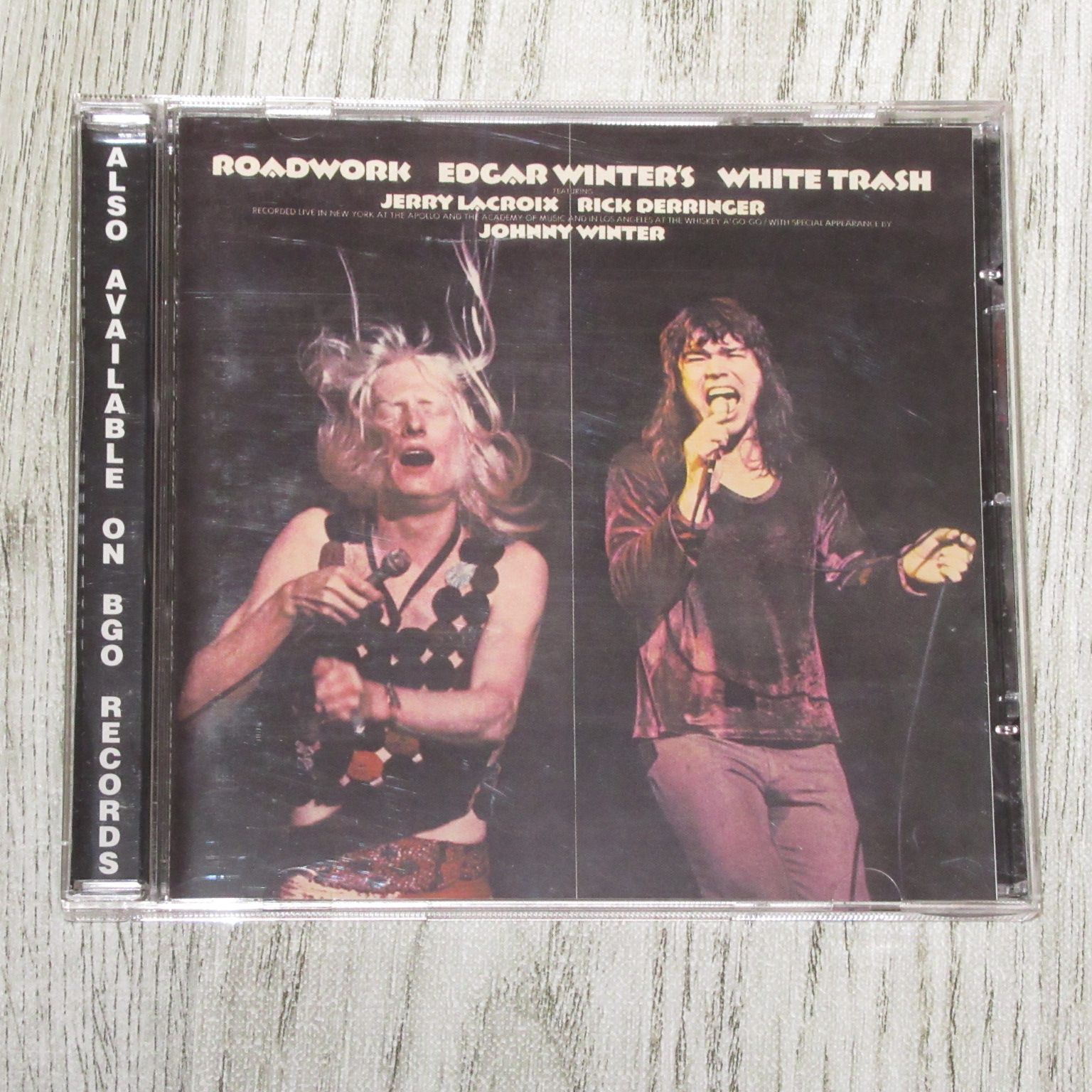 CD EDGAR WINTER'S WHITE TRASH ROADWORK BGOCD590 エドガー・ウィンター u0026 ホワイト・トラッシュ -  メルカリ