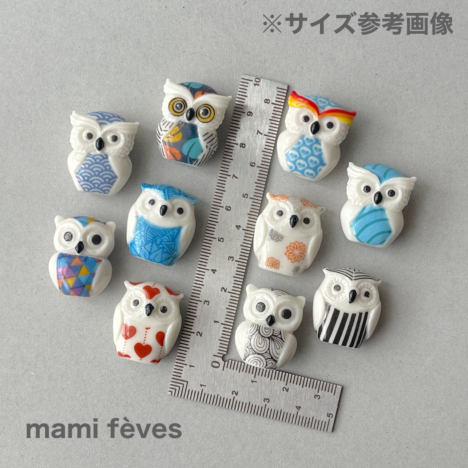 フェーブ ロボット ミニチュア陶器 フェーブ ロボット ミニチュア陶器