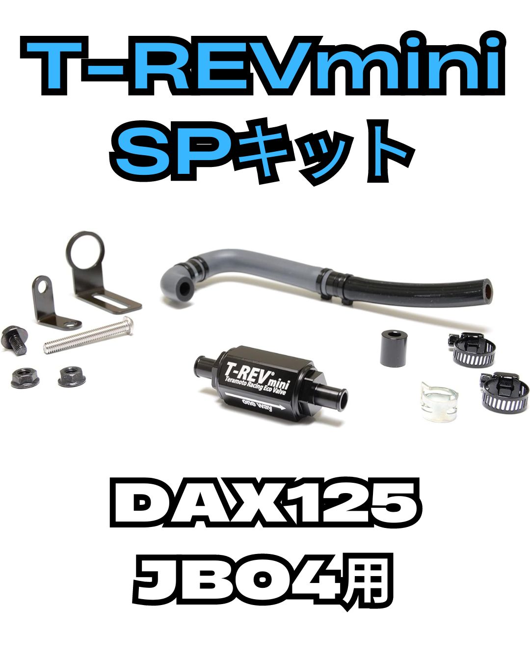 CT125 TERAMOTO T-REVmini φ9 0.07 チタン ホンダ CT125 ハンターカブ