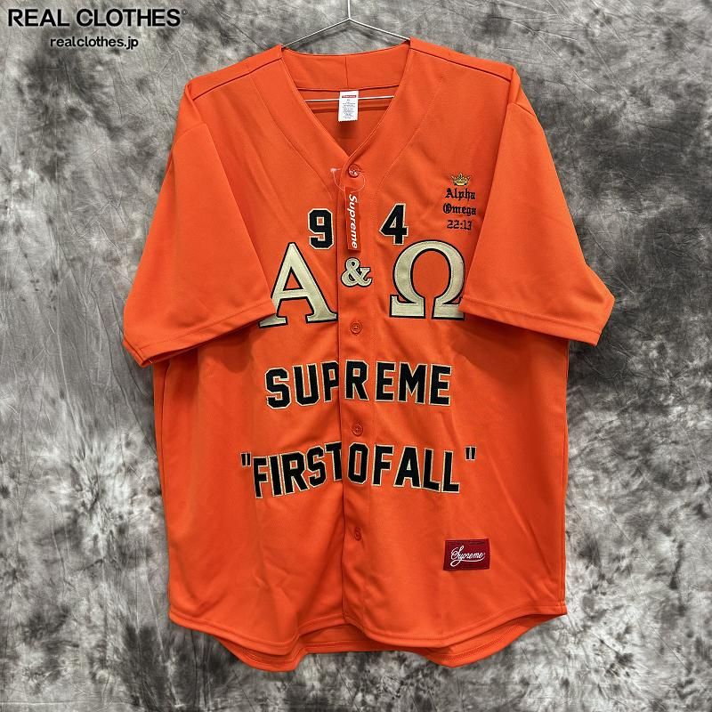 未使用】Supreme/シュプリーム【21AW】Alpha Omega Baseball Jersey 