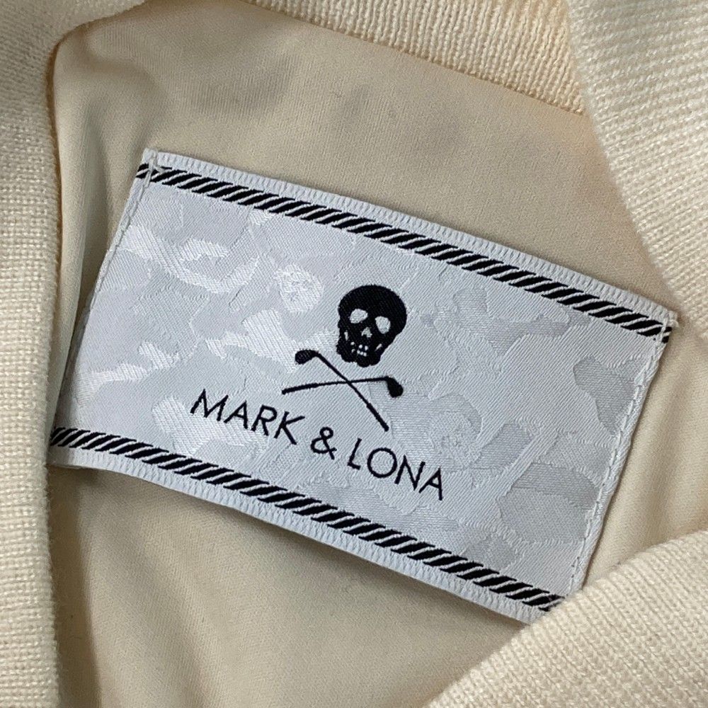 サイズ：M MARK&LONA マークアンドロナ 裏地付 ニット ジップ