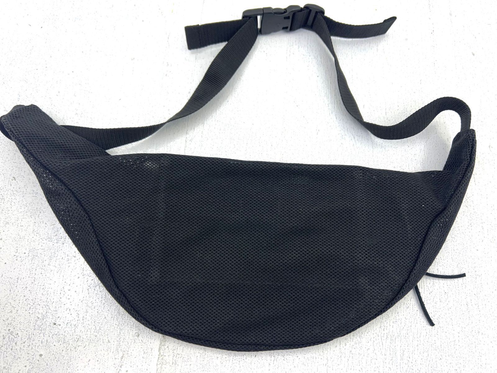 KaILI × awasa】COTTON MESH WAIST POUCH 黒 KaILI × awasa WAIST