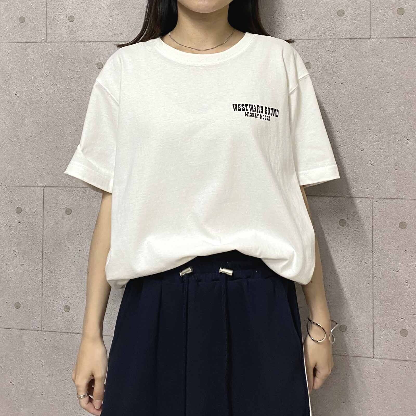 ヴィンテージライクなミッキーマウスTシャツ (252AN2ST358