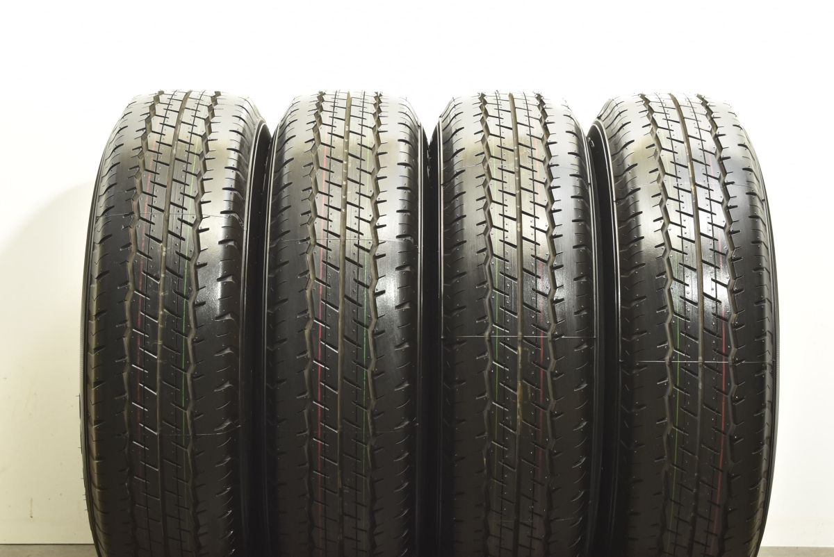 製 新車外し品 トヨタ 200 ハイエース 純正 15in 6J 35 PCD139.7 ダンロップ SP175N 195 80R15 LT レジアスエース バリ溝 FFCRYSTALESIA_COM