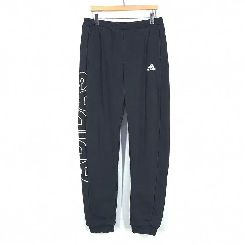 adidas(アディダス) トゥイーン プリント 裏地毛羽 イージーパンツ 黒 160 （ HU35886 ）