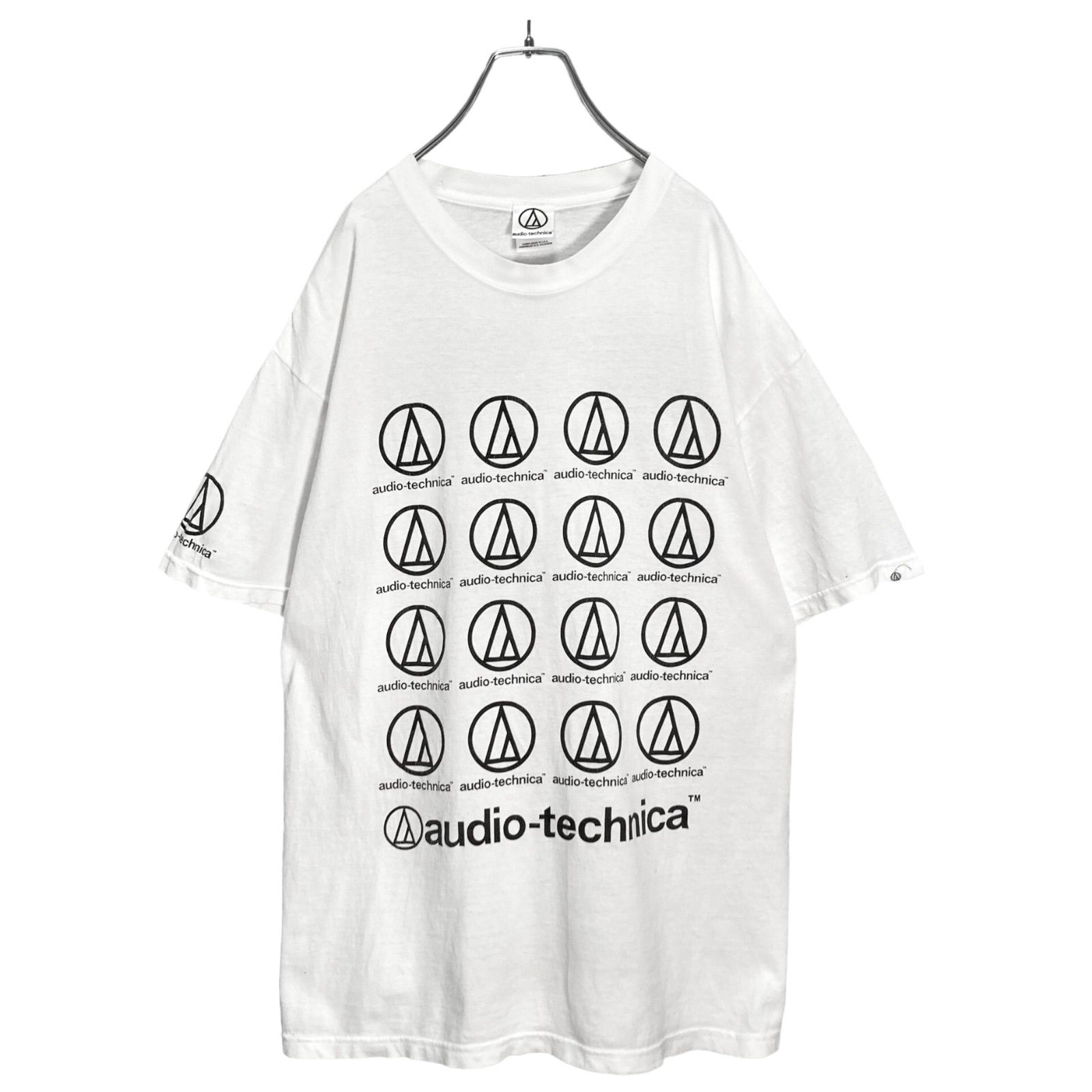 audio-technica 00s S/S LOGO PRINT T-SHIRT
