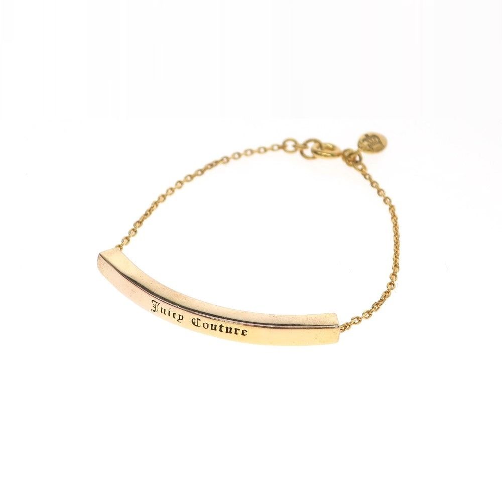 中古】ジューシークチュール JUICY COUTURE 真鍮 ブレスレ