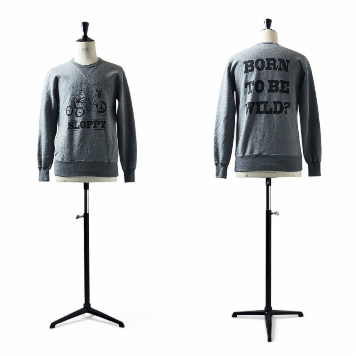 美品 WESTRIDE ウエストライド クルーネック スウェット トレーナー 