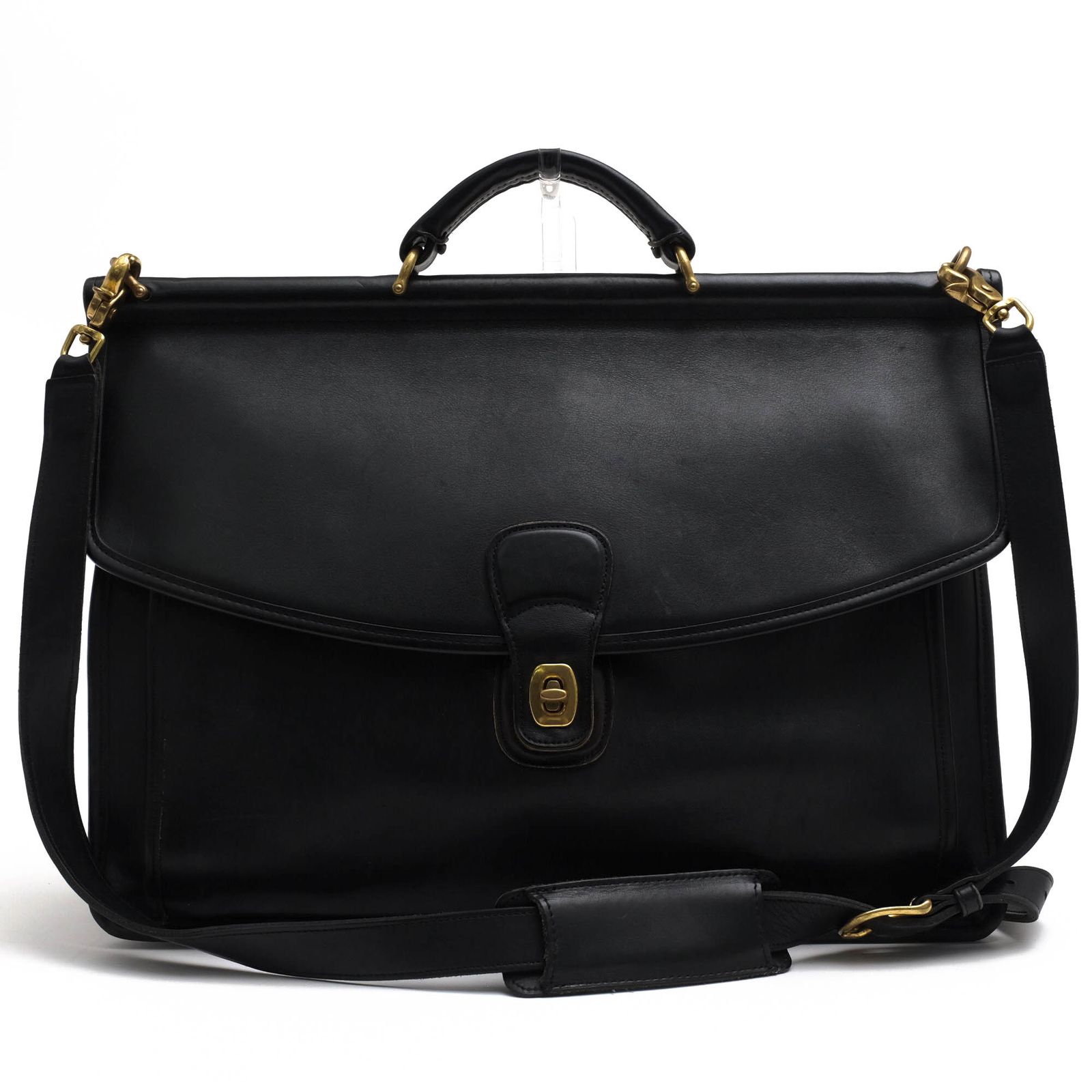 COACH コーチ メンズ 2way 本革 レザー ビジネスバッグ ブリーフケース