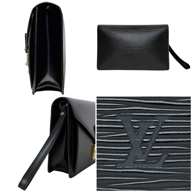 ルイ ヴィトン セカンドバッグ セリエ ドラゴンヌ ブラック ノワール エピ