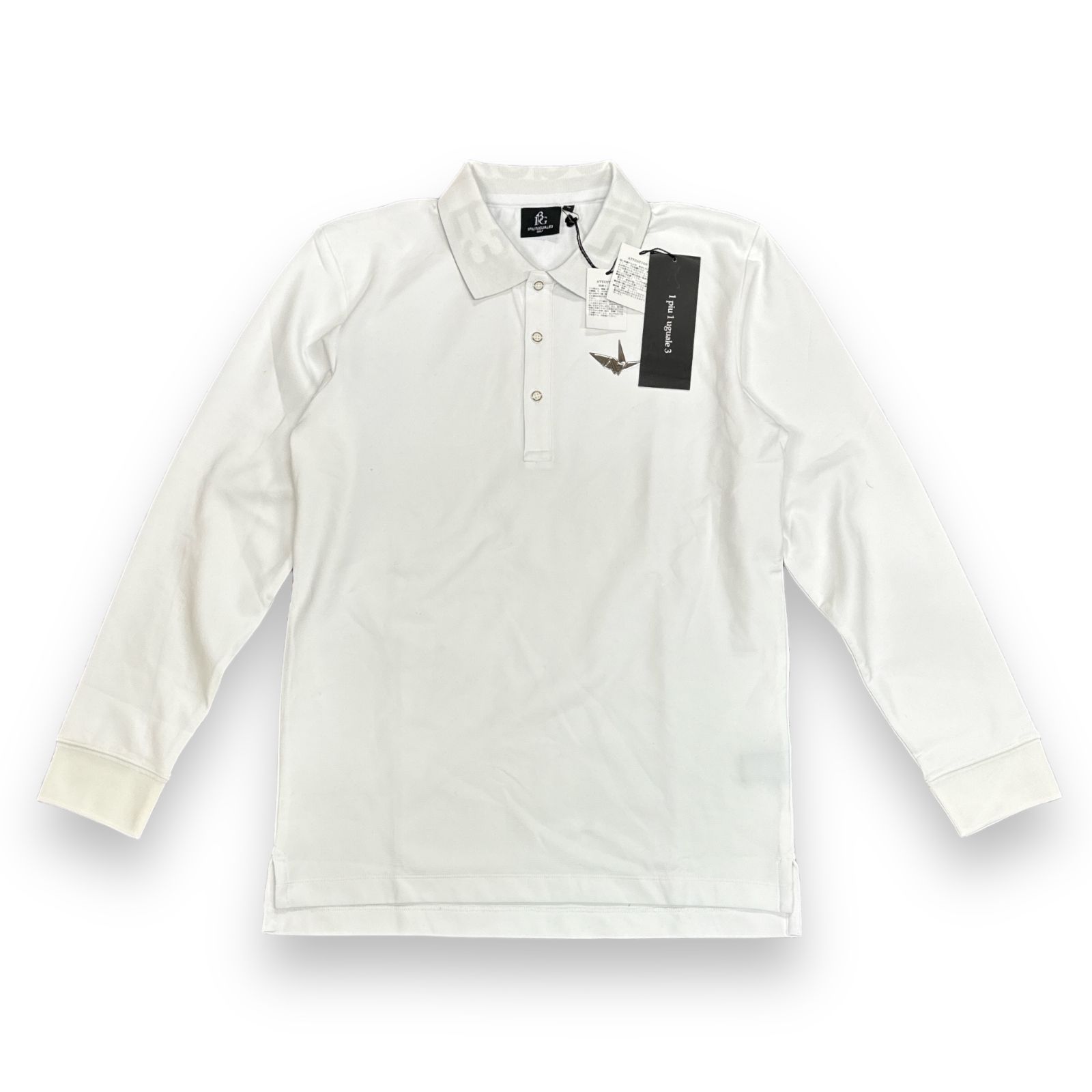 定価44000円 未使用 1PIU1UGUALE3 GOLF G.L/S POLO COLLARE カレッジポロシャツ ロングスリーブ 長袖  ウノピュウノウグァーレトレ ゴルフ GRT204 Ⅳ 64550A4 - メルカリ