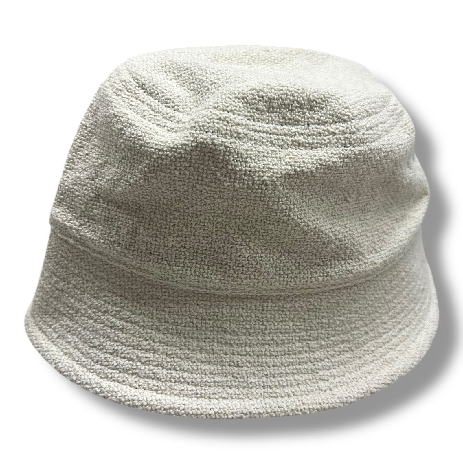 参考上代17600円 COOTIE PRODUCTIONS 24SS N|C OX BUCKET HAT コットンナイロン バケットハット 帽子 クーティープロダクションズ CTE-24S511 オフアイボリー M 82736A3