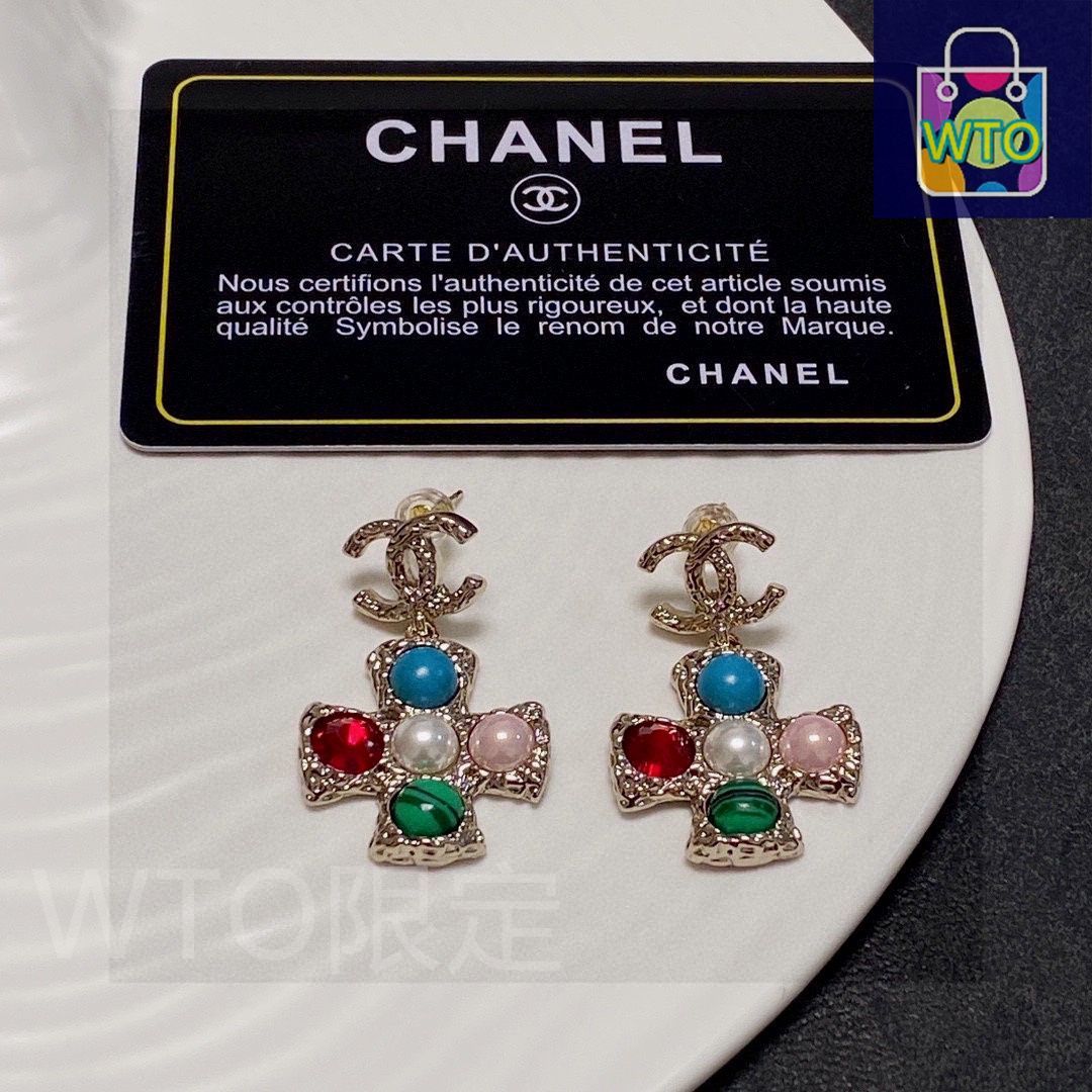 今日特価】CHANEL ダブル C イヤリング 送料無料！在庫限定