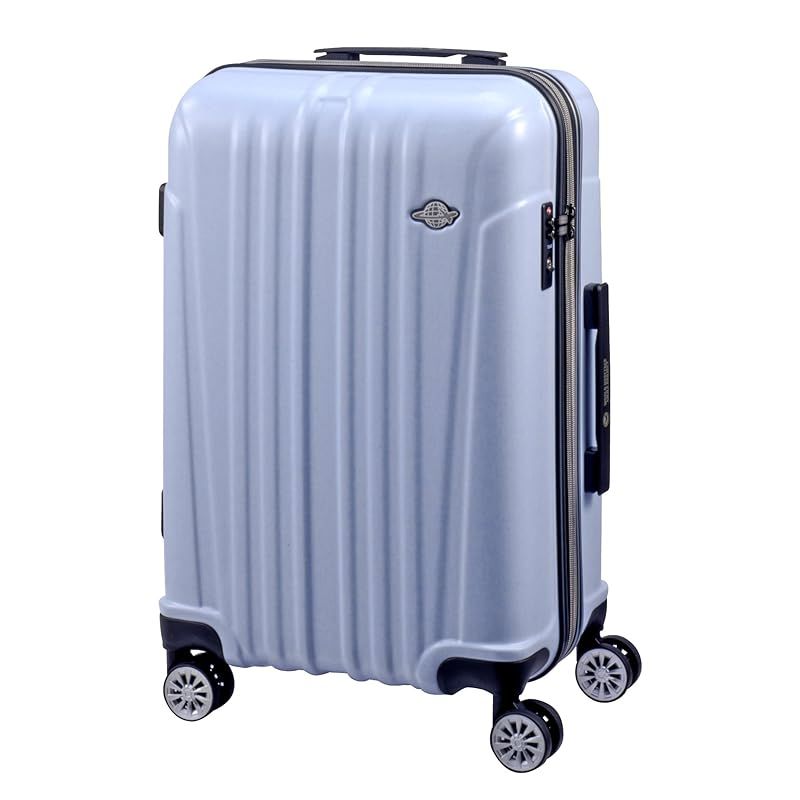 JTB商事 ジッパーキャリー WORLD HERITAGE 48 ホワイト 容量34 機内持ち込み可 1