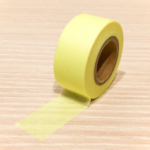 まとめ マークス マスキングテープ ベーシック 無地 ネオンイエロー MSTMKT07-YE ×50セット