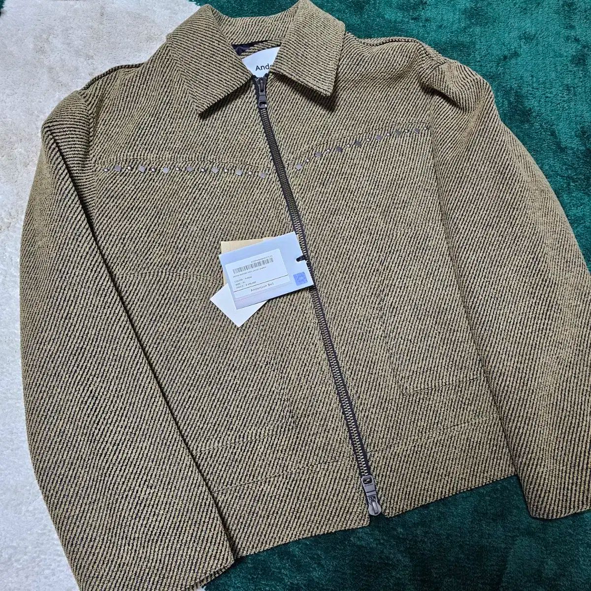 Andersson Bell アンダースンベル アルトワ ウエストン ウール ジャケット XL