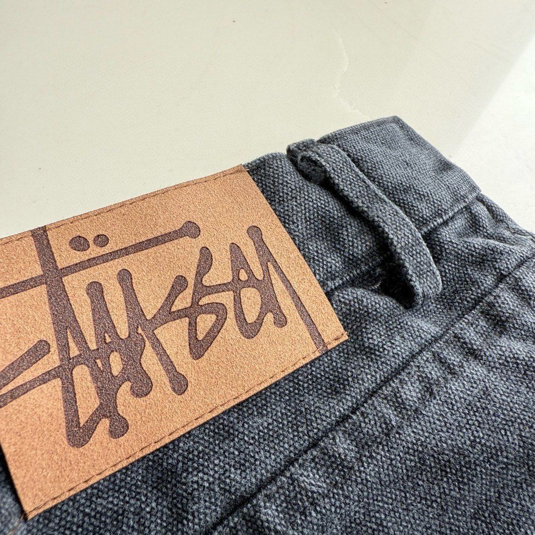 Stussy ワールドツアー ワールドツアー ブラックエイト ウォッシュド 