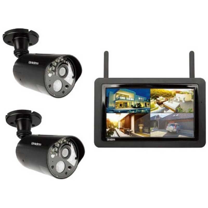 未開梱 ユニデン GUARDIAN ガーディアン ワイヤレスセキュリティカメラ･モニターセット UDR7011