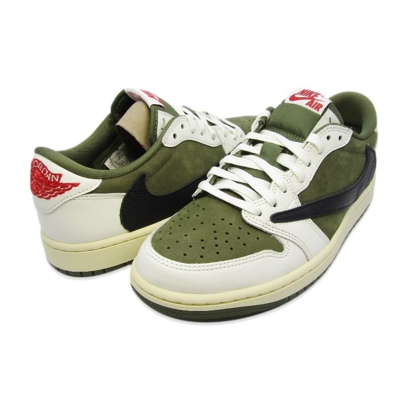 未使用 Travis Scott × NIKE ナイキ 26cm AIR JORDAN 1 LOW OG