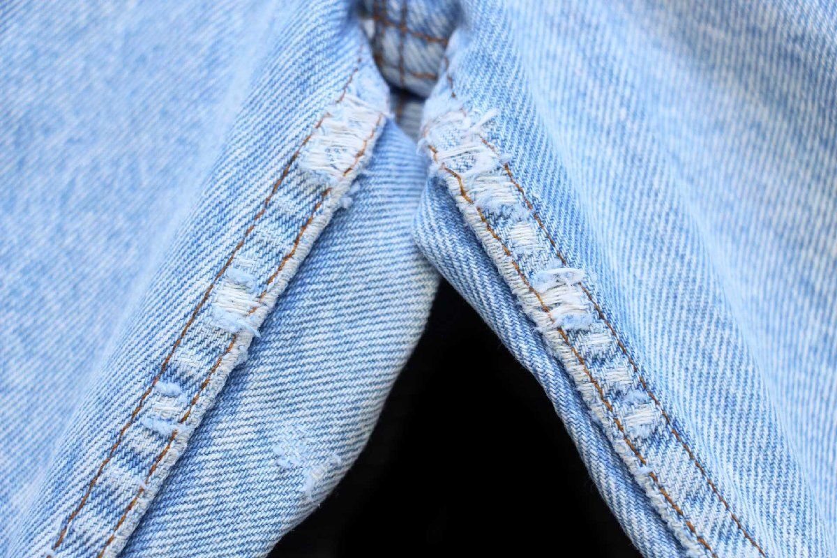 80s USA製 Levi'sリーバイス 550 ケミカルウォッシュ デニム