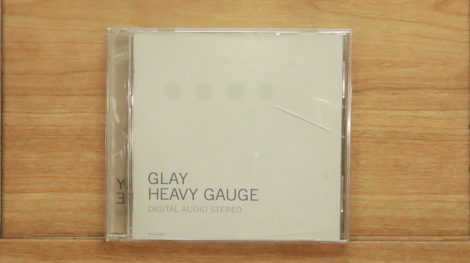 【希少】GLAY　販促用ポップ　HEAVY GAUGE アクリル製 希少】GLAY 販促用ポップ HEAVY GAUGE アクリル製（【4種セット
