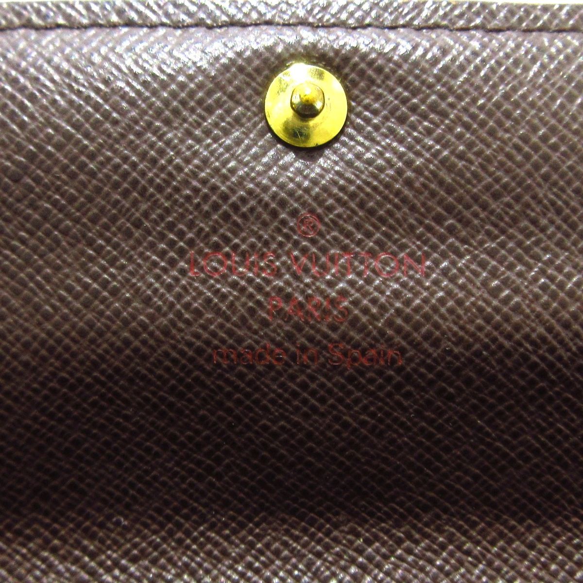 LOUIS VUITTON(ルイヴィトン) 長財布 ダミエ ポルトフォイユ・サラNM2 N61734 エベヌ ダミエ・キャンバス - メルカリ