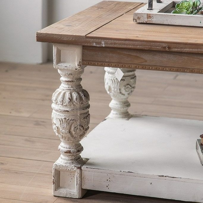 ヨーロピアン アンティークスタイル センターテーブル リビング