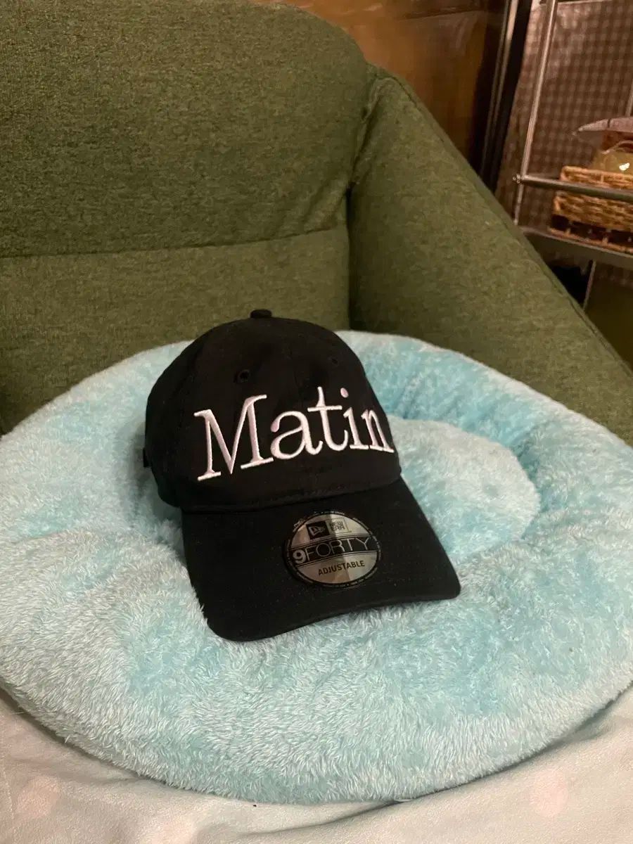 Matin Kim マーティンキム NEW ERA ニューエラ コラボ ボールキャップ ブラック