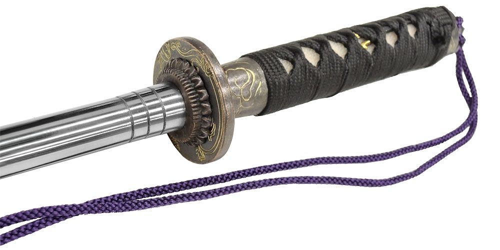 『長谷川平蔵 愛用 十手 』 ✰付属品・全揃い✰ 長谷川平蔵愛用十手 布袋付き HH-1 尾形刀剣 インテリア 歴史