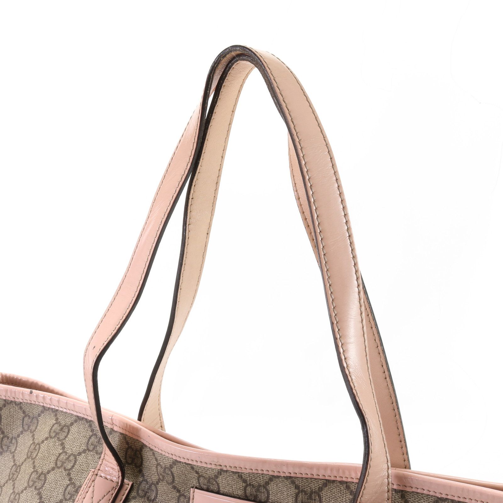 A グッチ トートバッグ GGスプリーム 肩掛け GUCCI - グッチ トートバッグ GGスプリーム 肩掛け可 大容量 A4