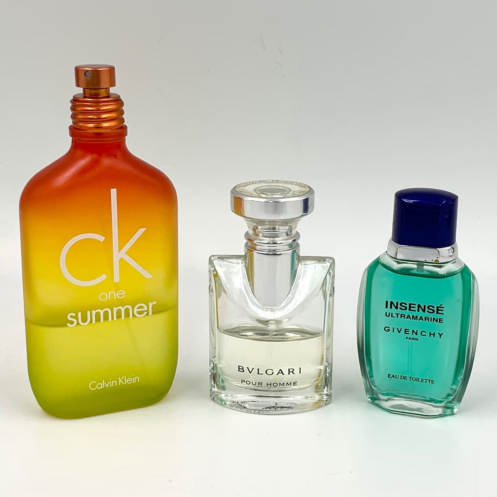 ブルガリプールオム100ml ウルトラマリン100ml シーケーワン100ml - 香水 ブルガリプールオム100ml ウルトラマリン100ml シーケーワン100ml - 香水