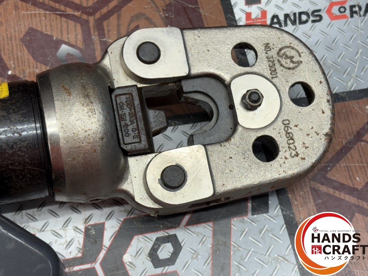 中古】イズミ 泉精器 ELE-150 電動油圧式工具(圧着端子用) ケース付き