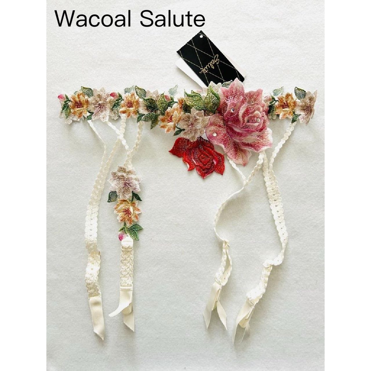 Wacoal Salute ワコール ガーターベルト 09G 発売 インドの花嫁 製 M み 6456831