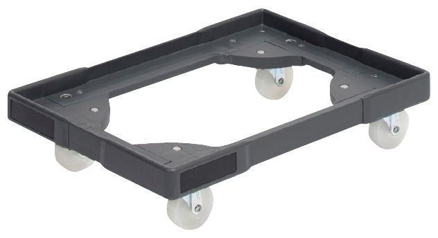 エースキャリーライト 特大用 W695×D436×H140mm 車輪 ナイロンφ75 4輪自在 黒