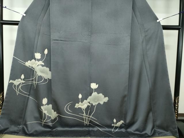 平和屋着物○訪問着 睡蓮 ロング丈 正絹 逸品 未使用 DAAX4700ps