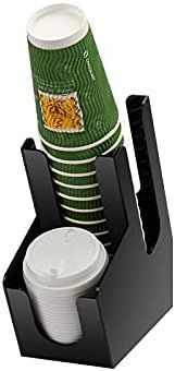 【特別セール】紙コップホルダー カップスタンド コーヒーカップ コンビニ、ビュッフェ、オフィスなど適用 アクリル製 紙カップディスペンサー