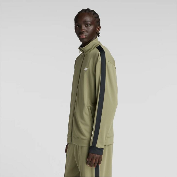 ニューバランス ジャージ メンズ 上下 Newbalance トラック 長袖ジャケット ジョガー ロングパンツ セットアップ 吸汗速乾 トレーニング スポーツウェア トラックスーツ グリーン 大谷選手着用|AMJ51503-AMP51202-DI WHITEMONARCHHOTEL_COM