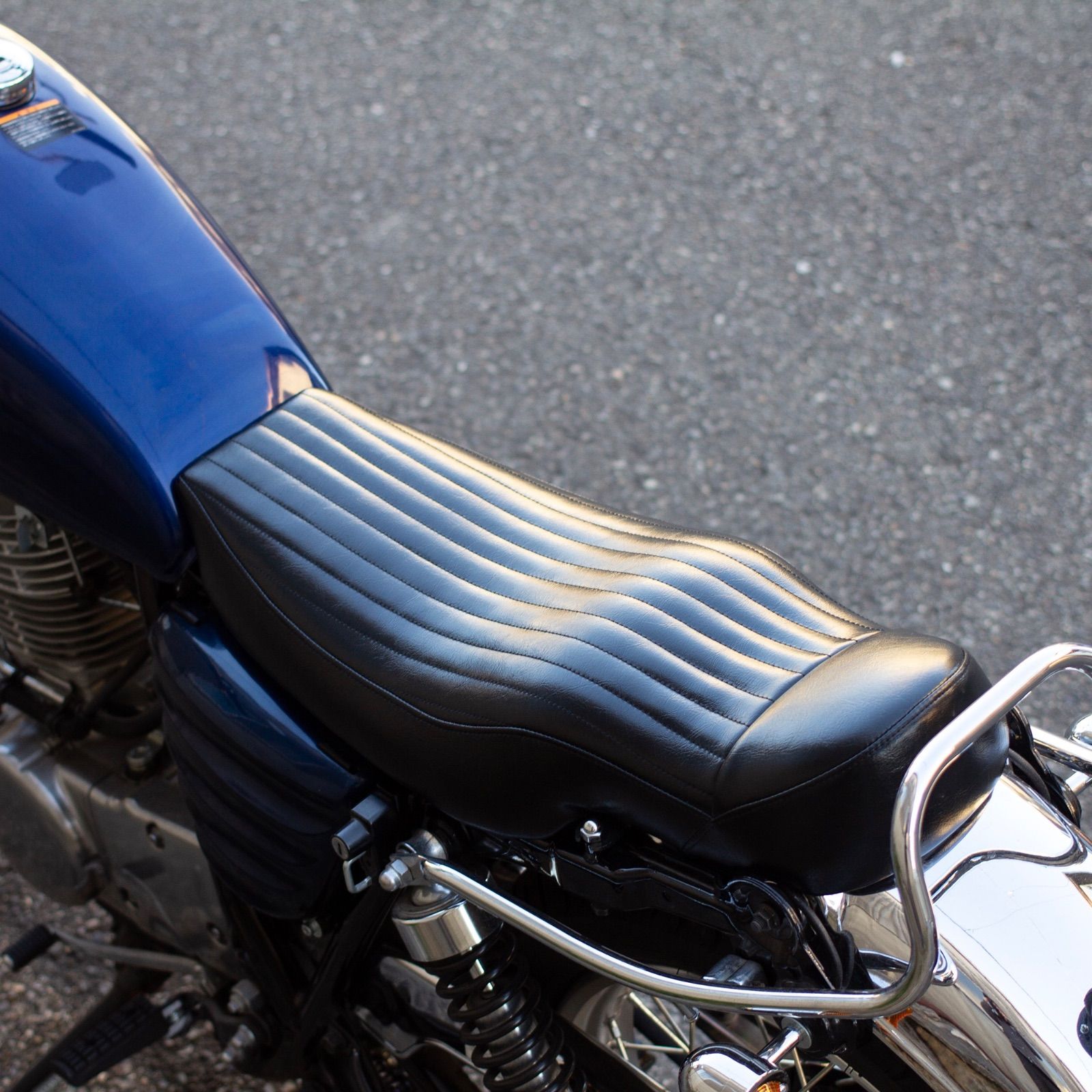 薄型ベーツタイプ TTシート　SR400 2018年〜 MOTOR ROCK SR400用 ('18-) 薄型ベーツタイプ TTシート MR-SM104
