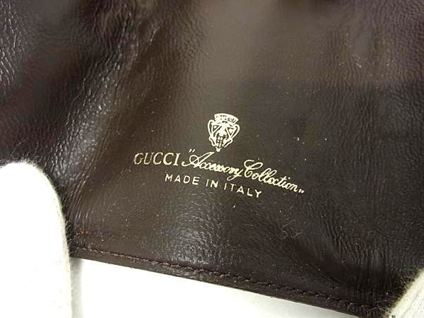 GUCCI グッチ キーケース シェリーライン グッチ ブラウン ベージュ グリーン レッド PVC×レザー ユニセックス GG柄 6連