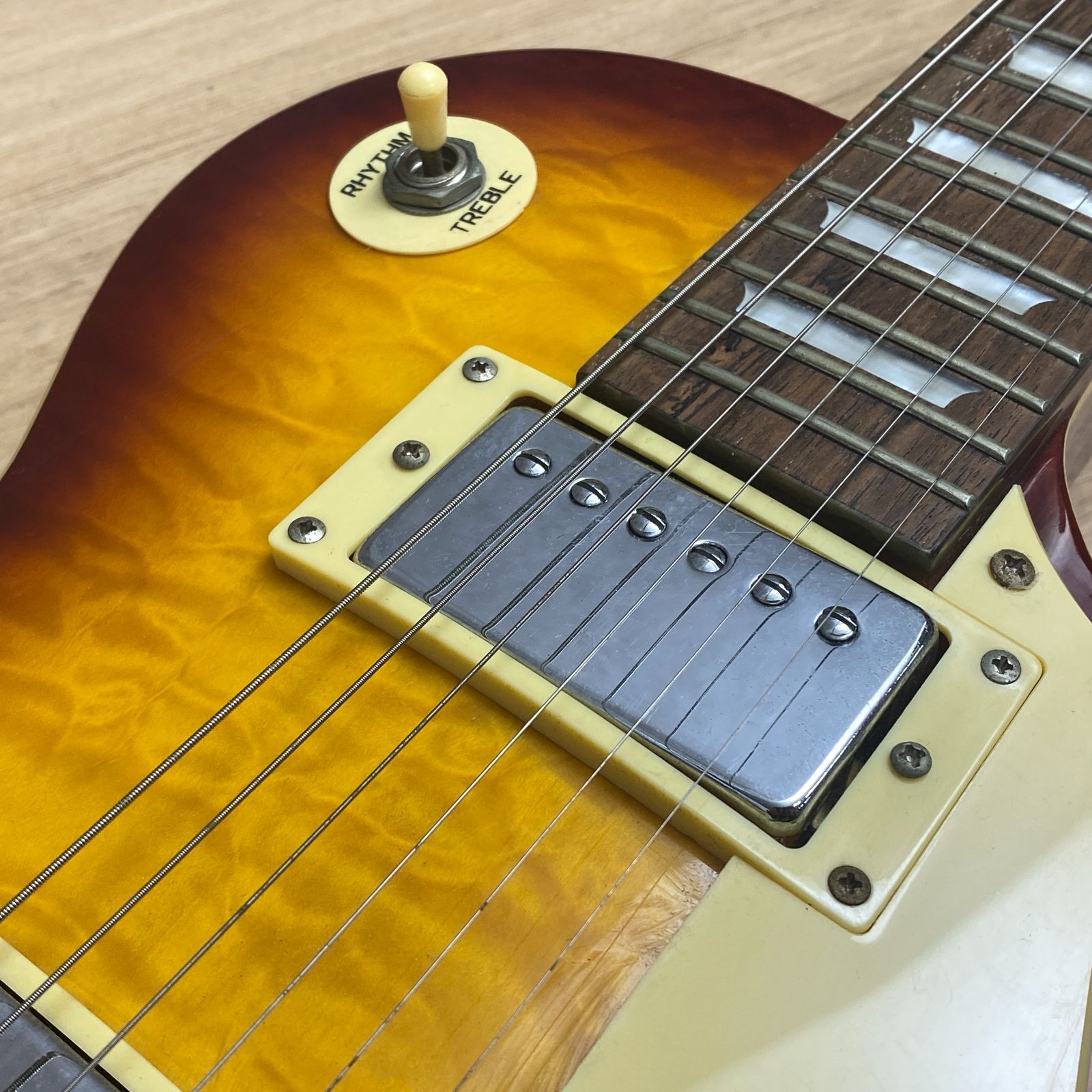 PLAYTECH レスポール PLAYTECH ( プレイテック ) LP400 Lemon Burst レスポールタイプ