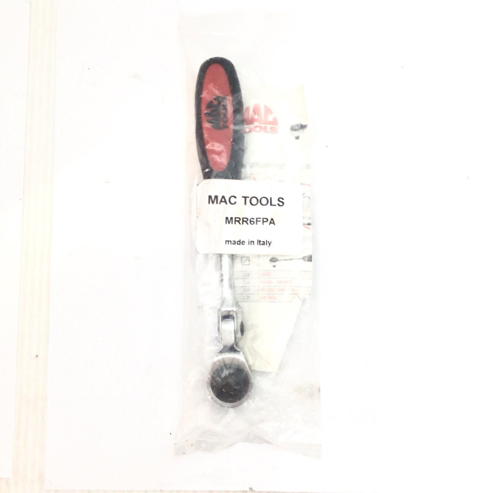 ΘΘMAC TOOLS マック ラチェットハンドル MRR6FPA レッド×ブラック S