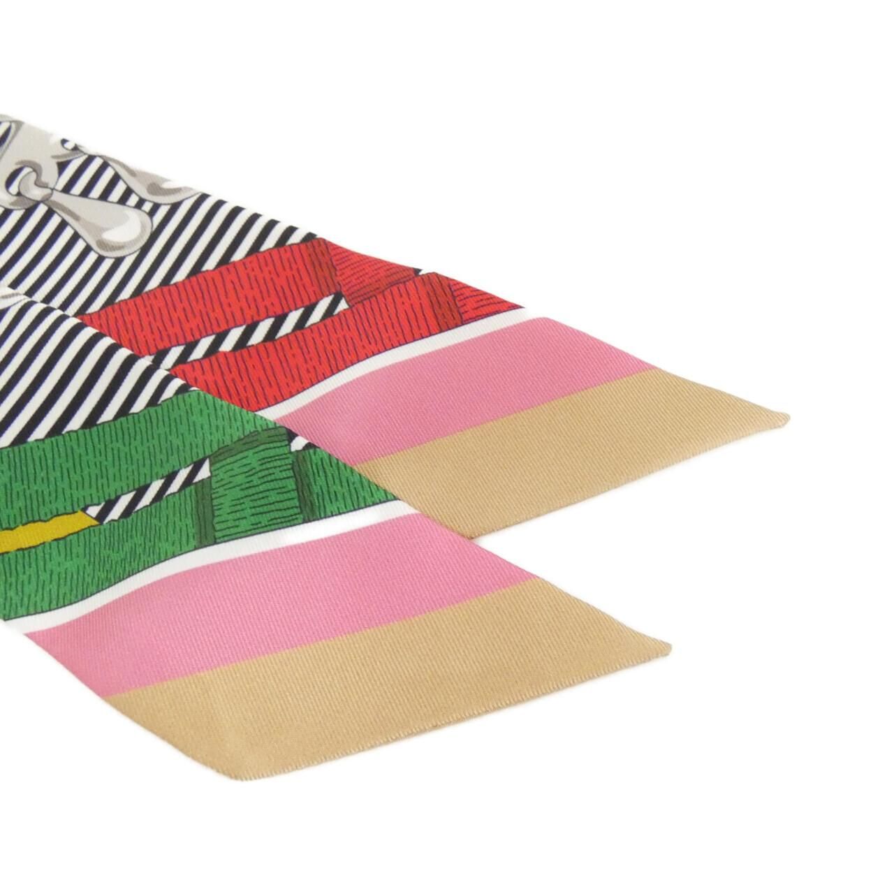 ♥品 エルメス MORS A JOUETS CHEMIES ツイリー 063419S スカーフ