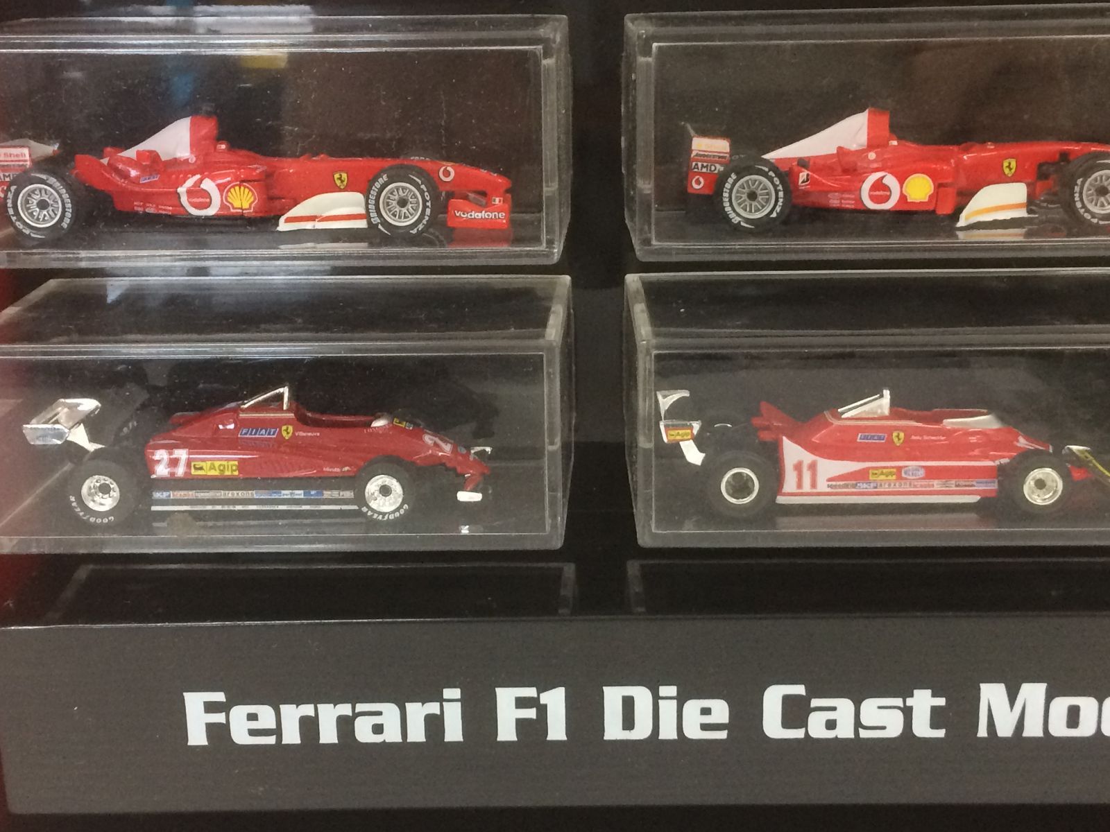 ダイドー DyDo フェラーリ F1 21台コンプ ディスプレイケース 非売品