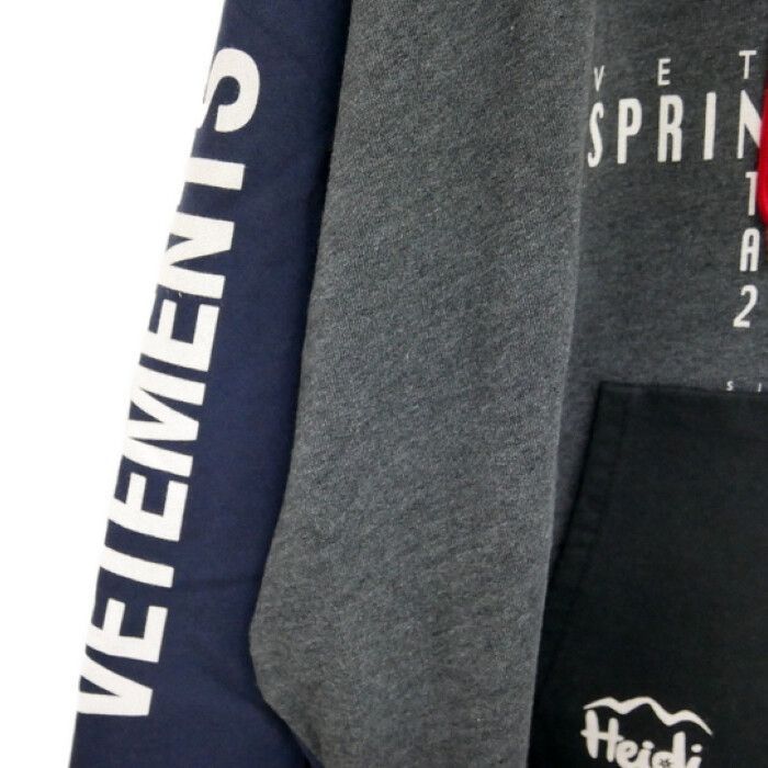 vetements 18ss 再構築 パーカー VETEMENTS ヴェトモン 18SS Double weltschmerz Zip Hoodie