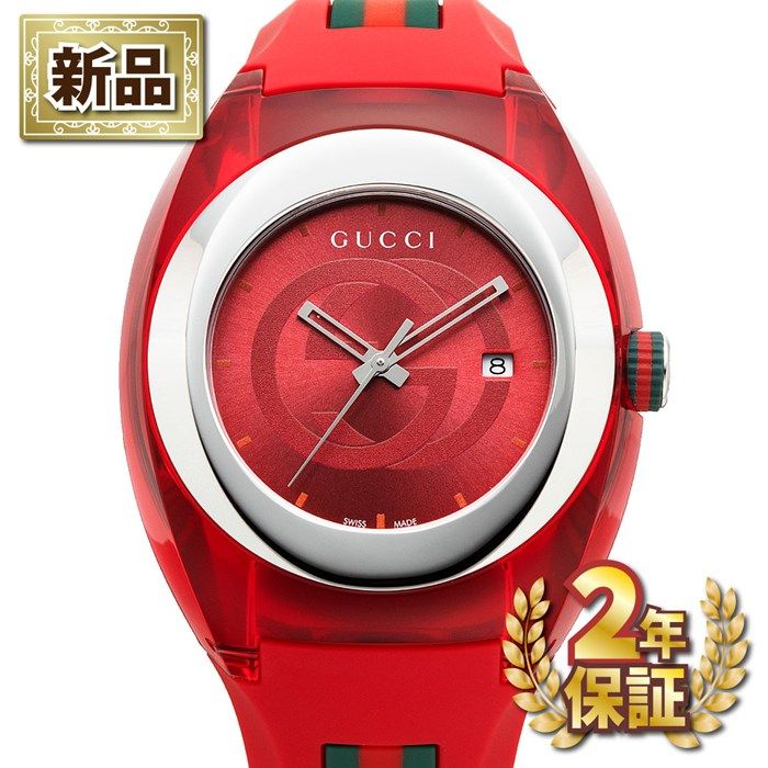 グッチ GUCCI 腕時計 シンク YA137103A インターロッキングG サンレイ  