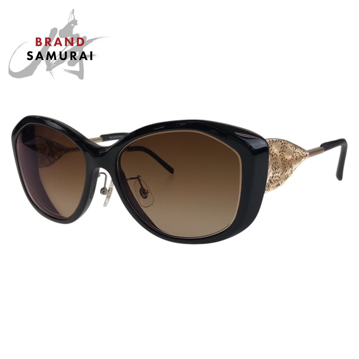 BURBERRY バーバリー ブラック 黒 ゴールド金具 プラスチック B 4208-O-F 3001/8G 57◻︎16 135 サングラス 男女兼用 ウェリントン レディース 409822 【中古】 メルカリ